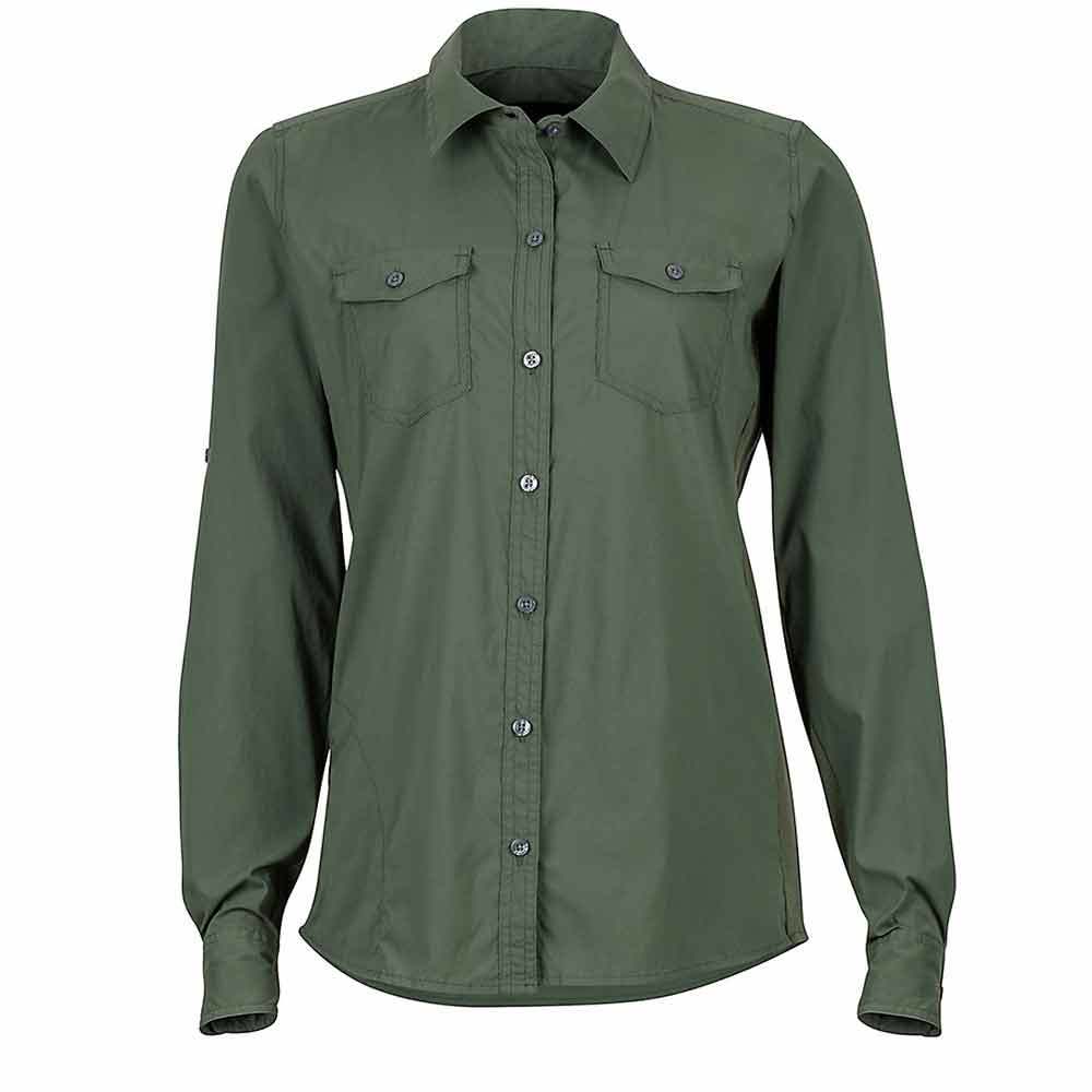 Haki Renk Bayan Gömlek