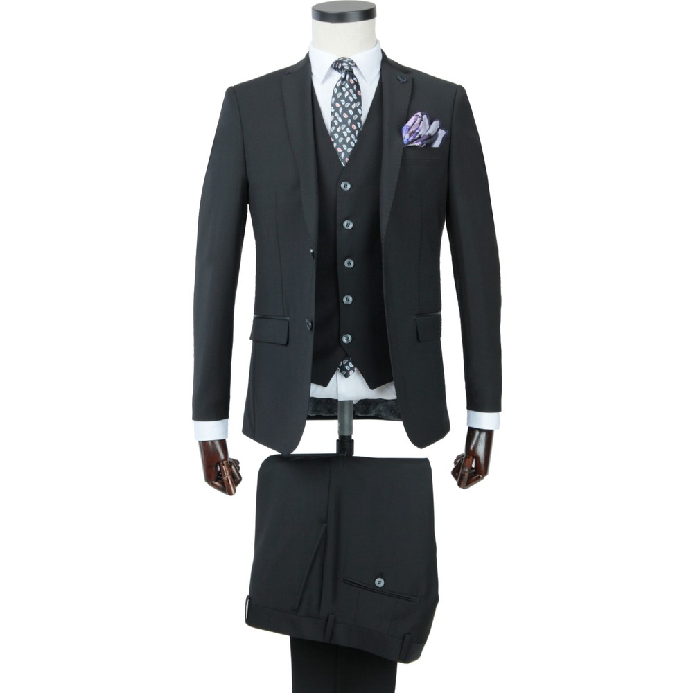 Centone Yelekli Takım Elbise